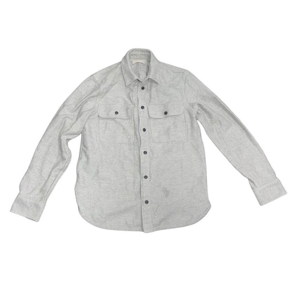 Everlane Heavyweight Overshirt Shacket Size Small Layering Twill Casual Relaxed